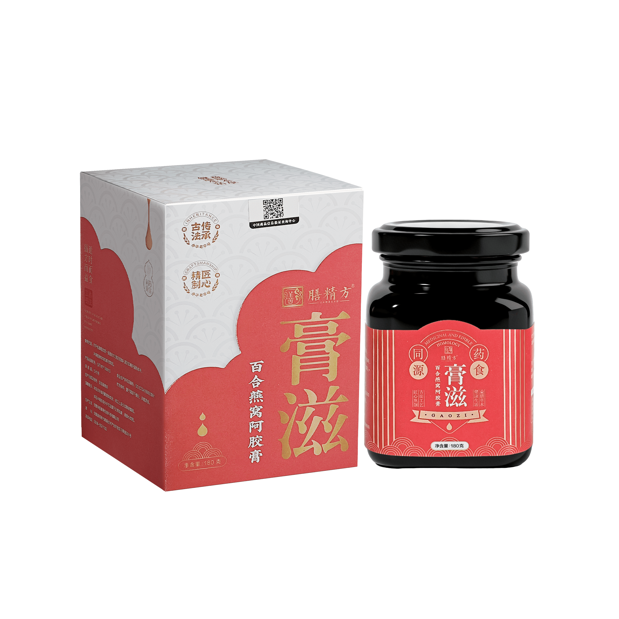 百合燕窝阿胶膏