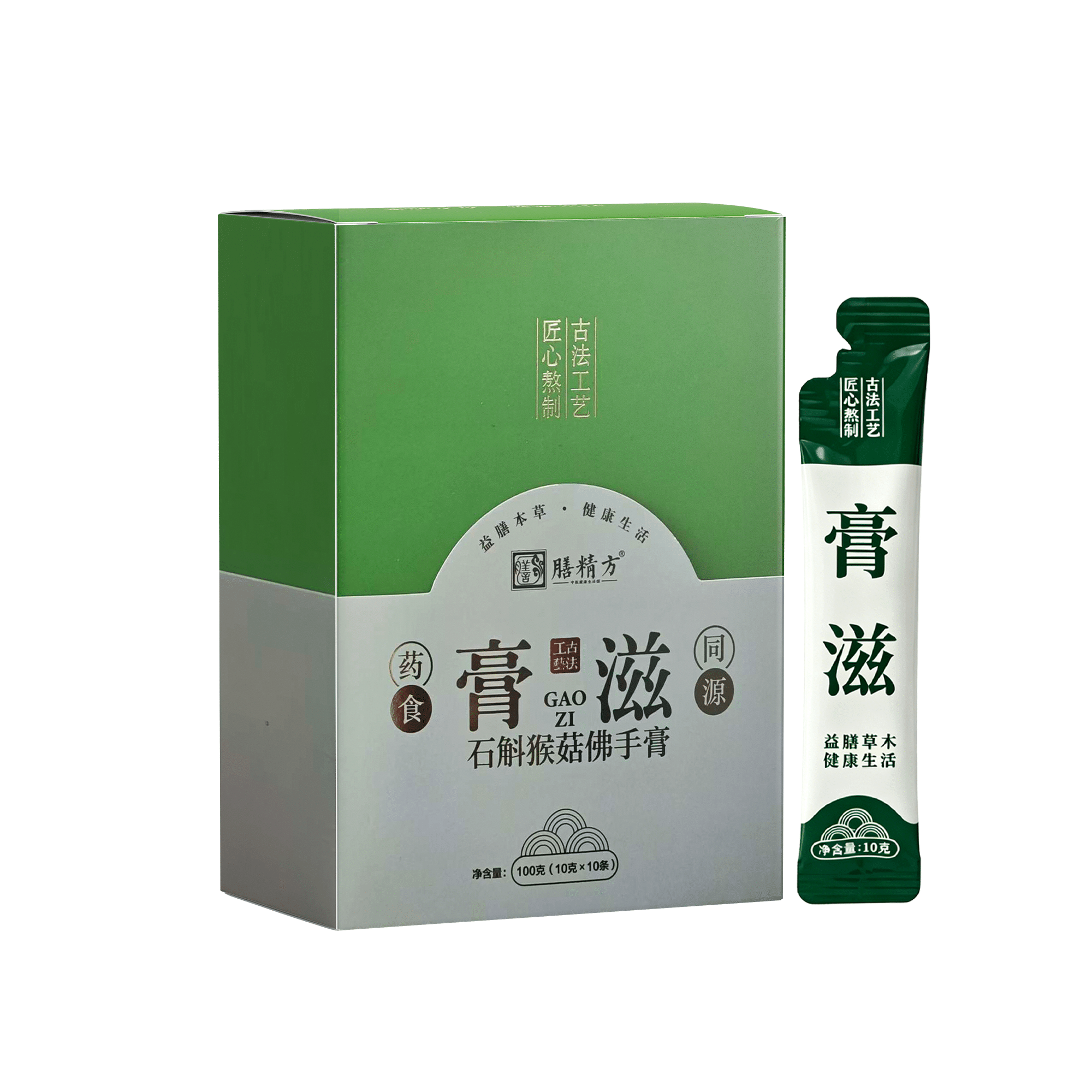 石斛猴菇佛手膏/盒